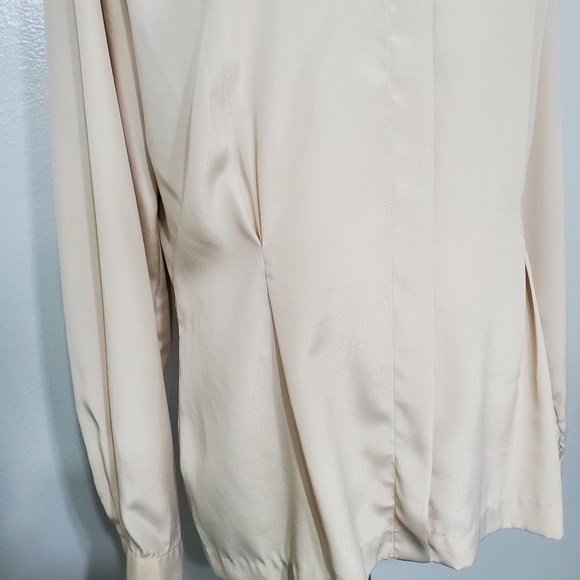 Vintage Christian DIOR Flowy Career Blouse Top - Picture 5 of 8